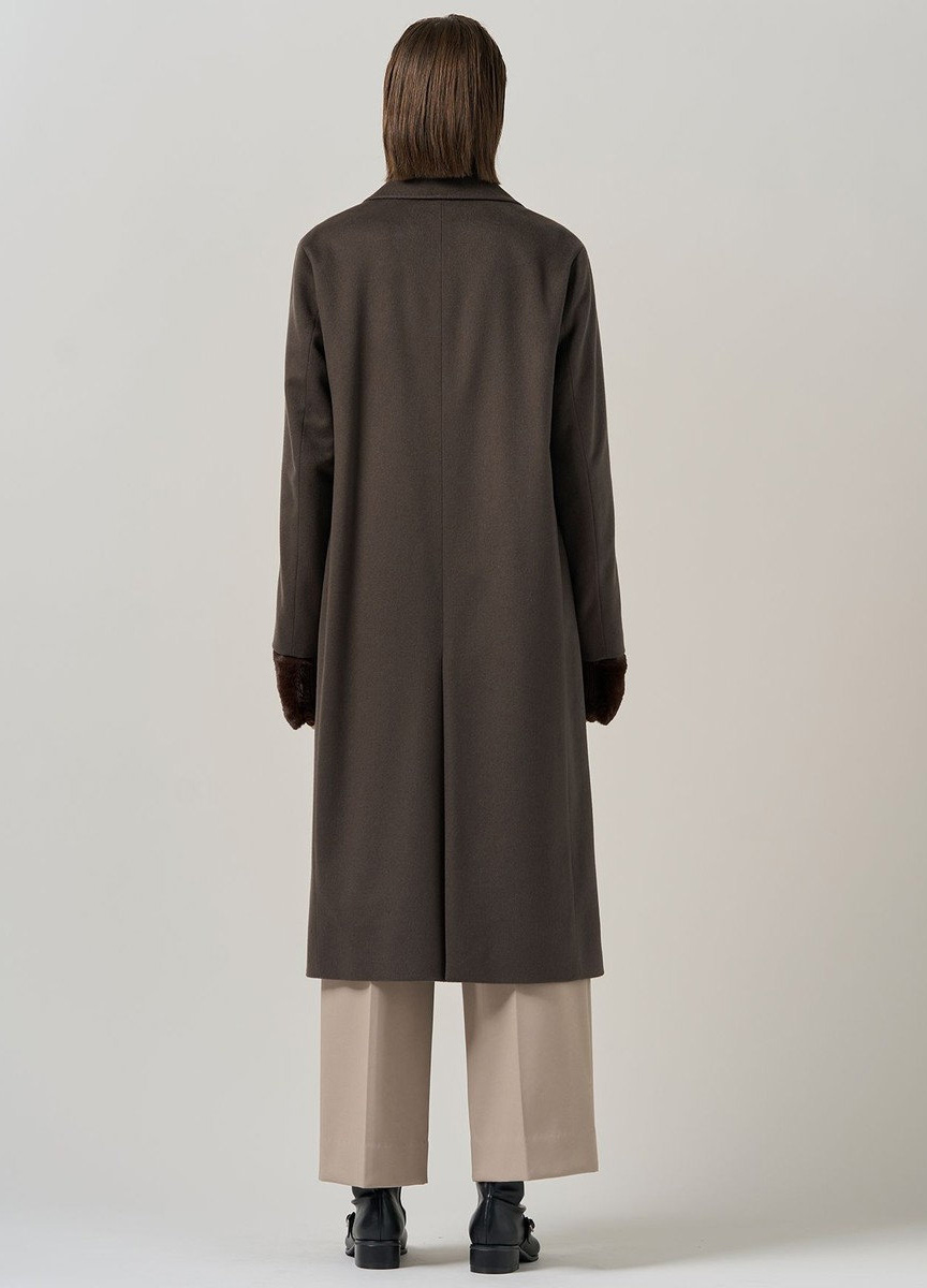 純喀舍米爾經典徹斯特大衣  